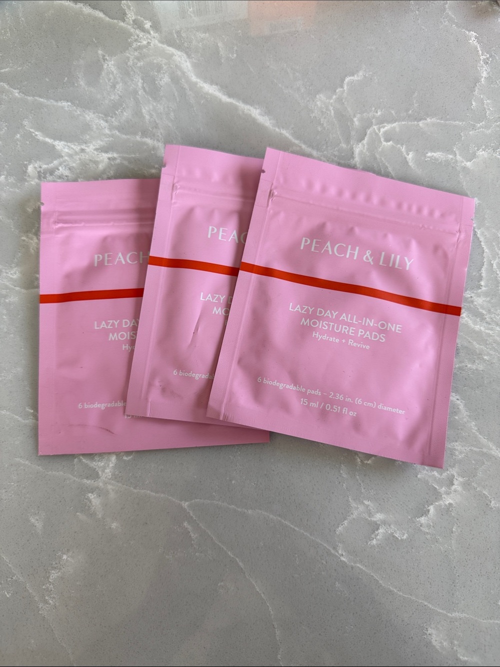 Peach & Lily Pink Hydrating Moisture Pads – Single-Use Skin Boost